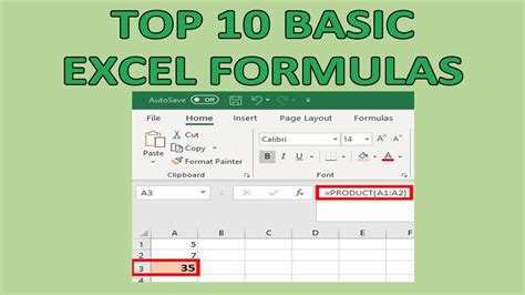 Image result for Basic Excel Formulas Explained