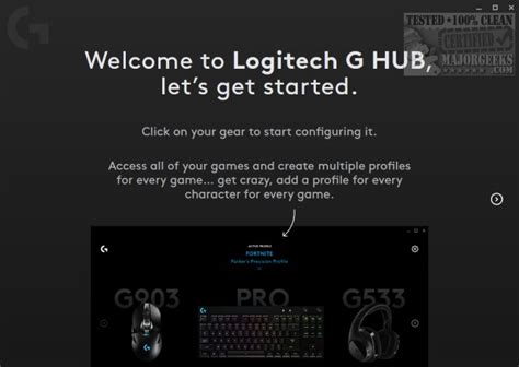Afbeeldingsresultaten voor G-HUB Logitech Windows 7