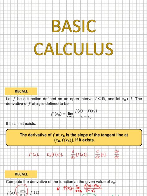 Image result for Basic Calculus Tutorial