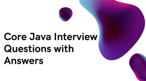 Image result for Core Java Interview Questions