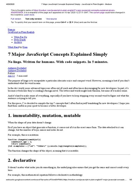 Image result for JavaScript Explained Simply