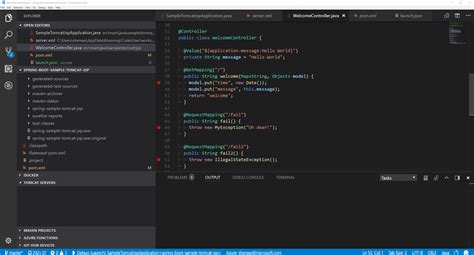 Toradh íomhá ar Visual Studio Code Extensions for Java