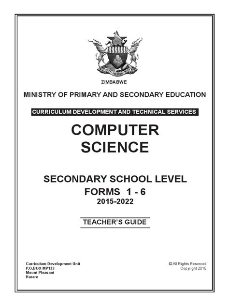 Image result for Computer Science Form 1