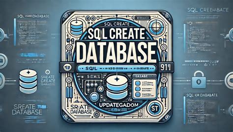 Image result for SQL Script to Create Database