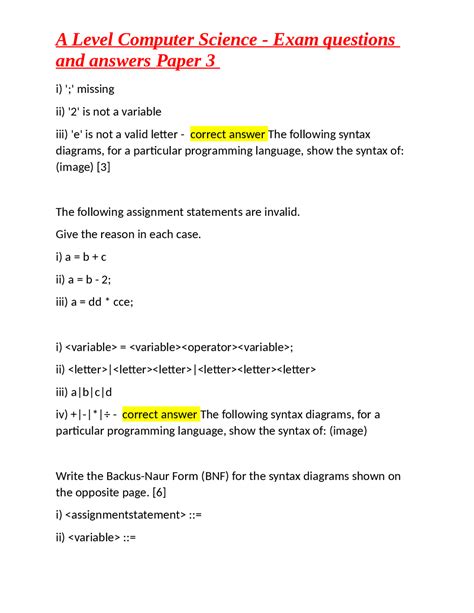 Toradh íomhá ar Computer Science Questions