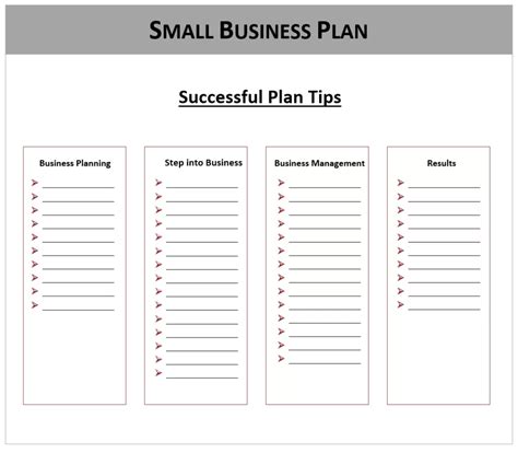 Image result for Start Small Business Plan