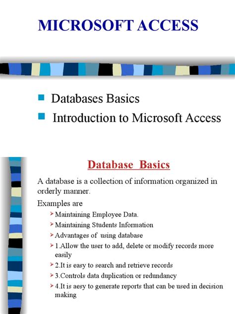 Image result for Basic Access Database Tutorial