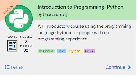 Grok Learning Python Tutorial に対する画像結果