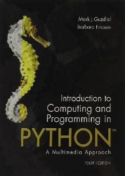 Image result for Introduction to Programming Using Python PDF