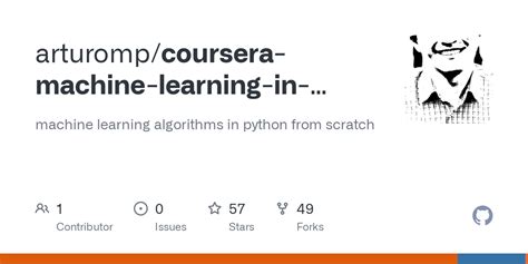 Image result for Machine Learning Python Coursera