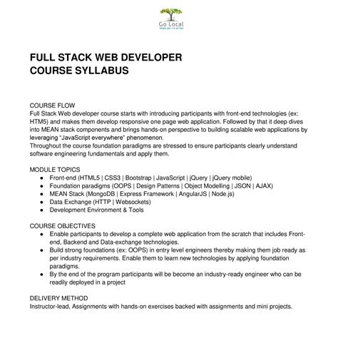 Image result for JavaScript Syllabus for Web Development