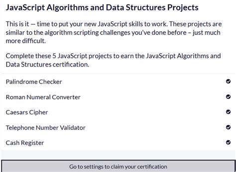 Image result for JavaScript Algorithms and Data Structures Certificate