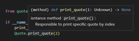 Python File Docstring に対する画像結果