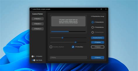 Python Windows GUI に対する画像結果