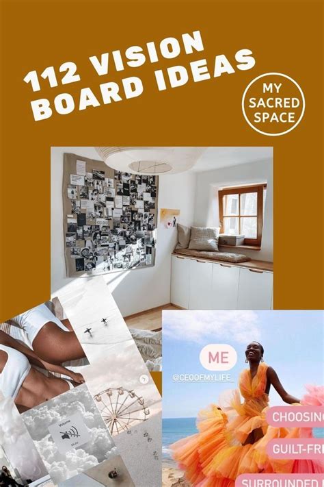 Image result for Examples of Creating a Vision Board