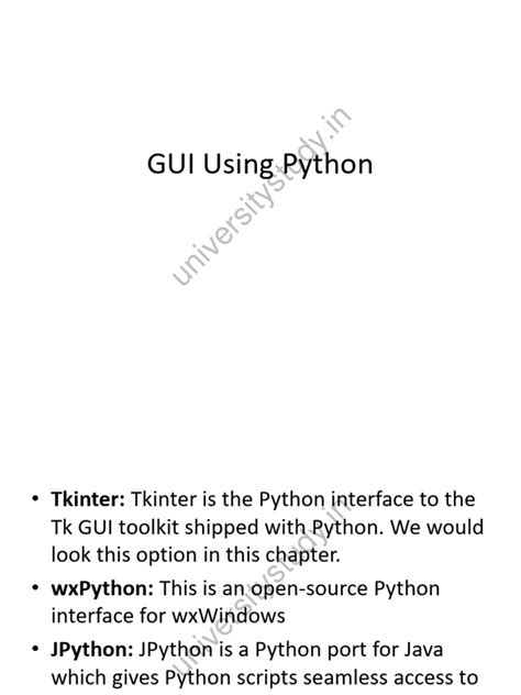 Afbeeldingsresultaten voor Python GUI Tutorials Download