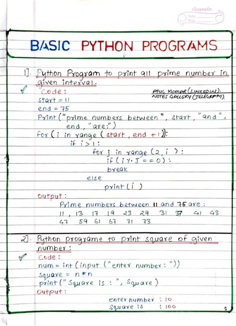 Image result for Basics Python Programs