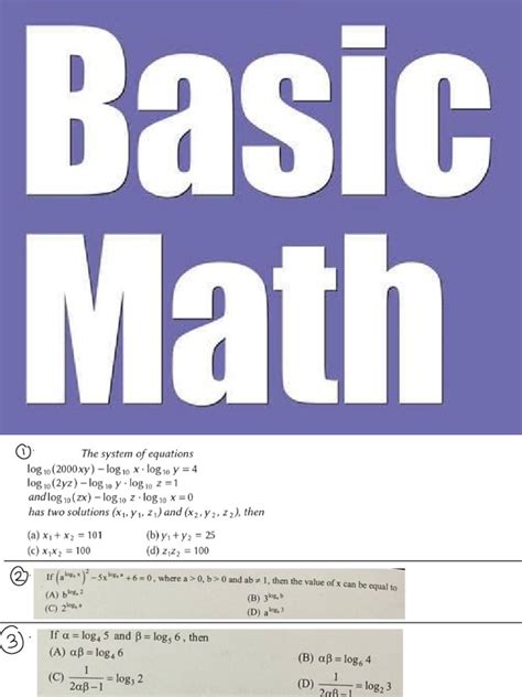 Free Basic Math Test に対する画像結果