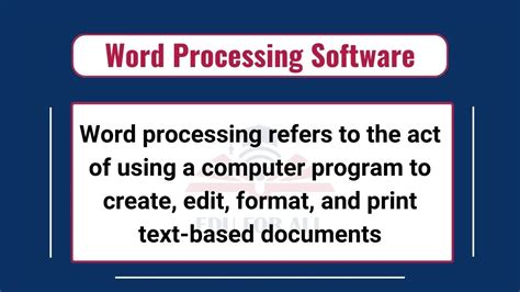 Image result for Examples of Word Processor Software