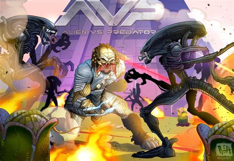 Alien vs Predator Anime に対する画像結果