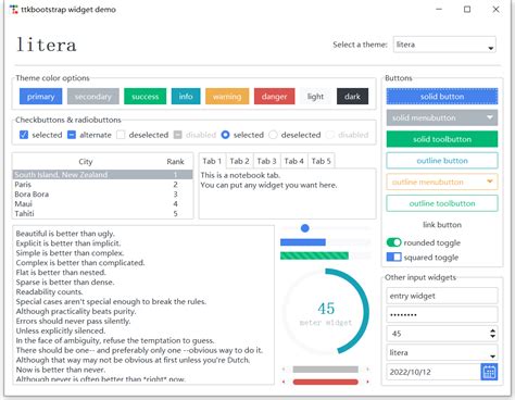Toradh íomhá ar Python ScrolledText Colors
