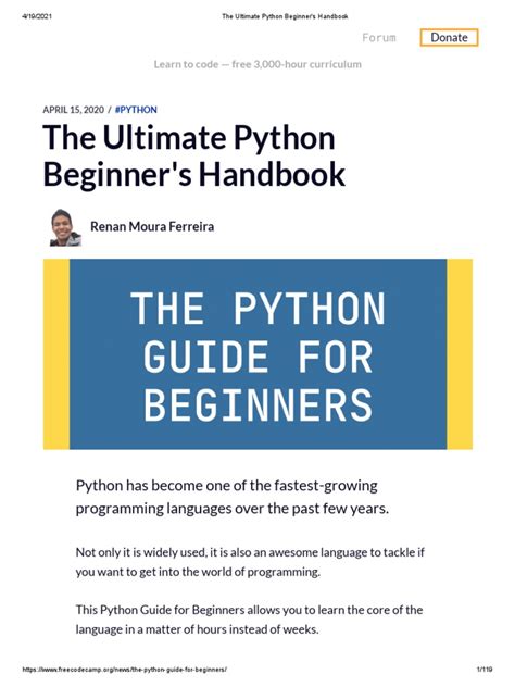 Image result for Python User Guide