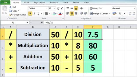 Image result for Basic Excel Formulas Explained