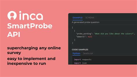 Image result for Inca Python API