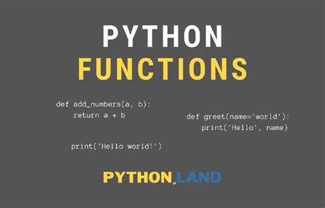 Image result for Python Function Declaration Syntax