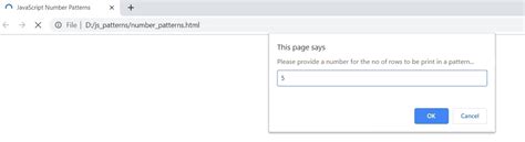 Image result for How to Make C Pattern in JavaScript