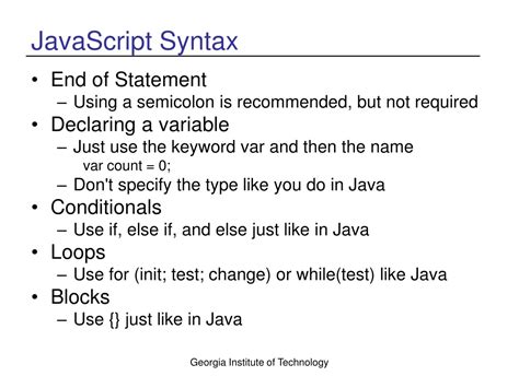 Sample Syntax of JavaScript に対する画像結果