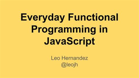 Image result for Functional and Data Flow Programming of JavaScript