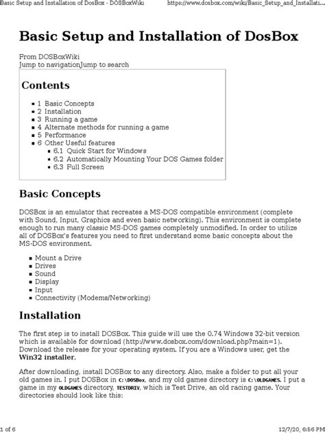 Image result for Advanced DOSBox Tutorial
