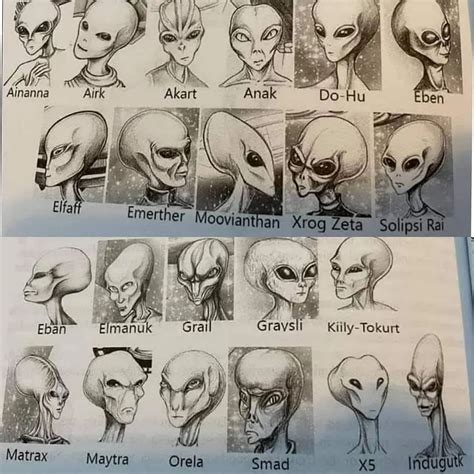 Image result for Alien Types