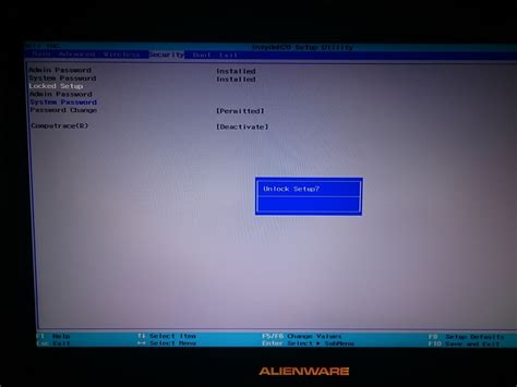 Image result for Alienware Bios