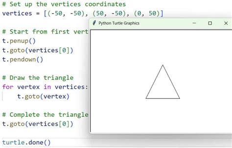 Image result for Python Triangle Code