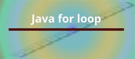 Image result for For Loop Visual Learning Java