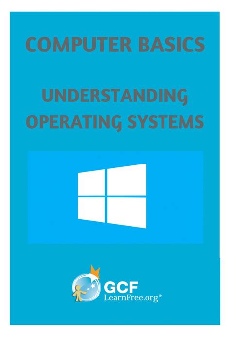 Image result for Computer Basics Understanding Operating System