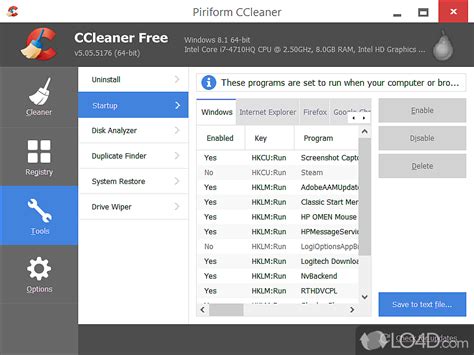 CCleaner Free Descargar に対する画像結果