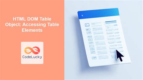 Image result for Display Table with JavaScript
