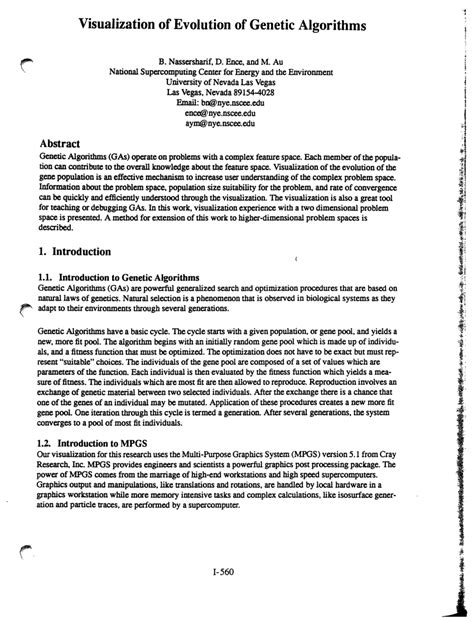 Image result for Genetics Algorithm Visualization