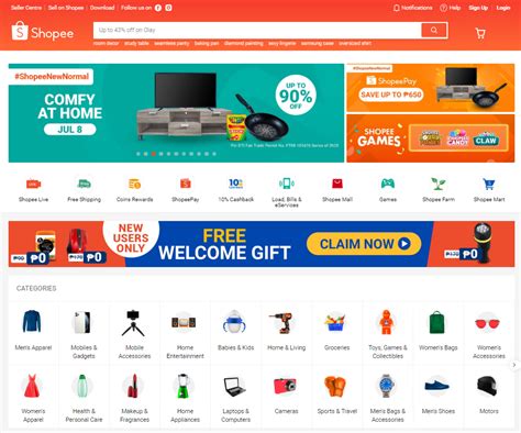 Image result for Shopee Website Bootstrap HTML CSS JavaScript