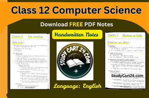 Image result for Class 12 Computer Science Notes