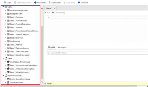 Data Flow SQL Query Advanced Editor に対する画像結果
