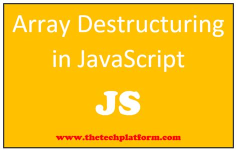 Array Destructuring JavaScript W3Schools に対する画像結果