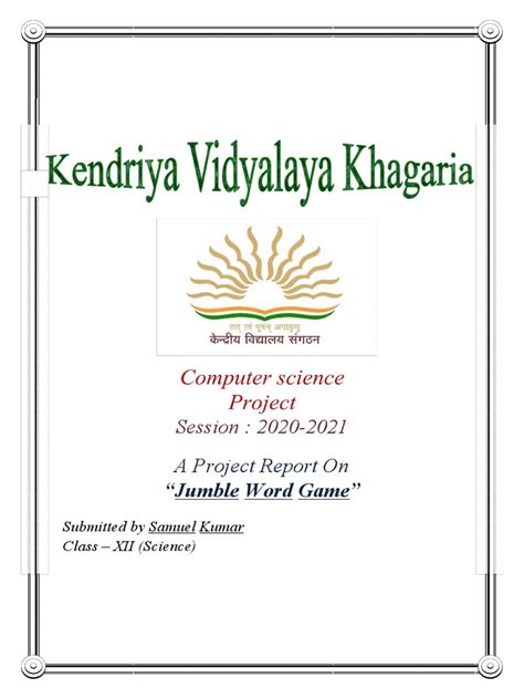 Image result for Computer Science Class 12 Project