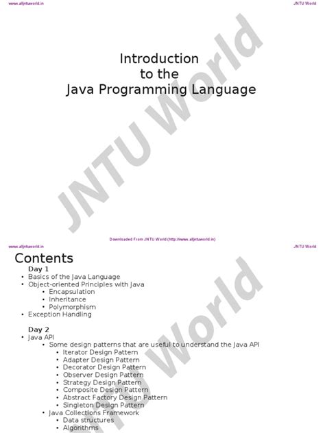 Image result for Java Programming Language PDF
