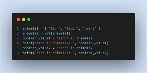 Python Set Methods に対する画像結果