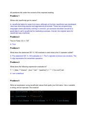 Image result for JavaScript Problem Solving Questions