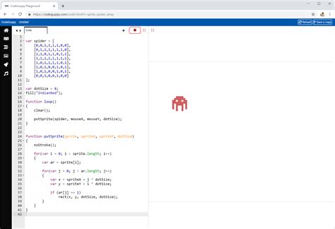 Toradh íomhá ar JavaScript Sprite